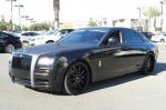 Rolls-Royce Ghost in Black on Forgiato Wheels (Concavo) 2016 года